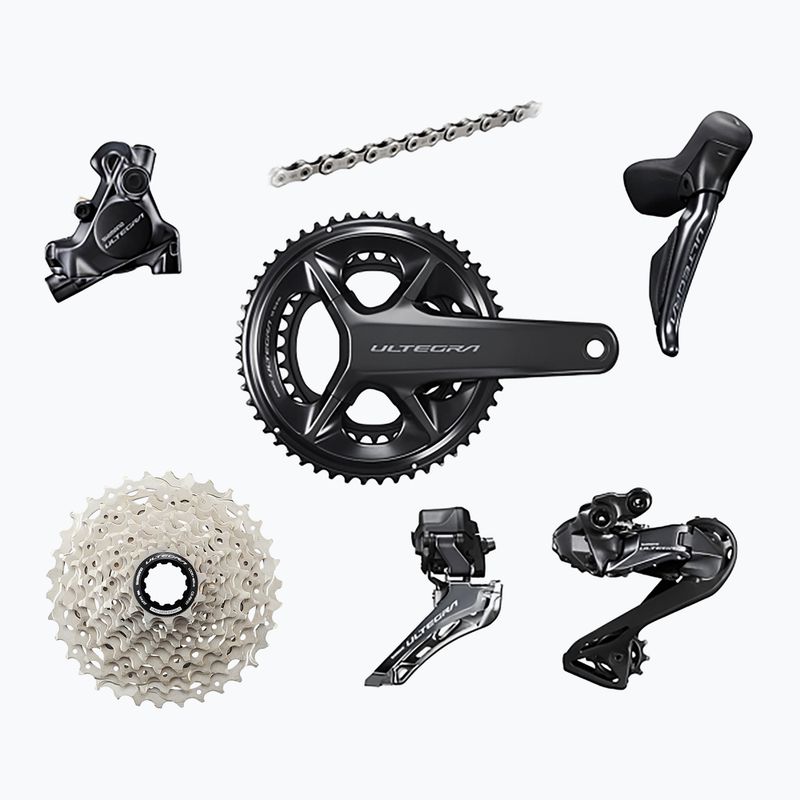Shimano kiegészítő csoport R8170 Ultegra Di2 tárcsafékek 170mm/50x34T/11-34