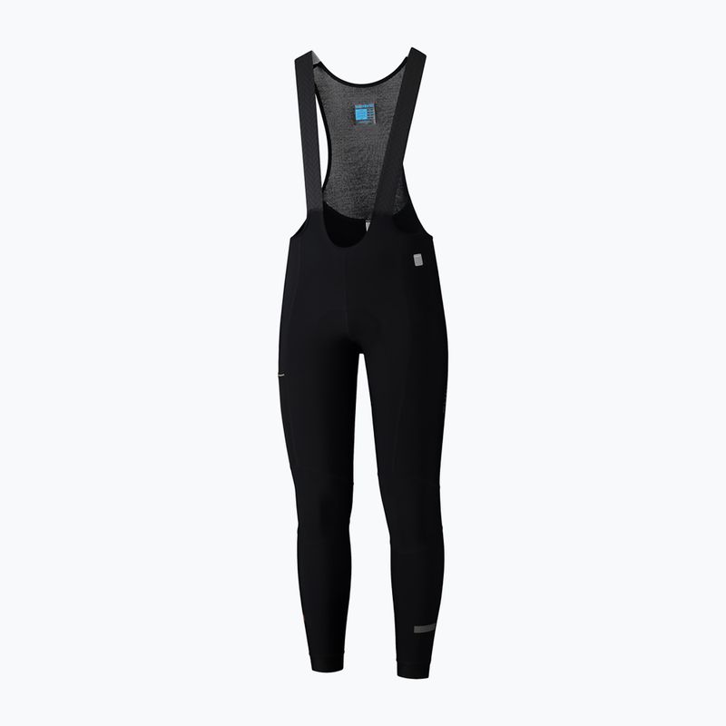 Shimano férfi kerékpáros nadrág Evolve Bib Tights fekete PCWPAPWVE15ML0108 4