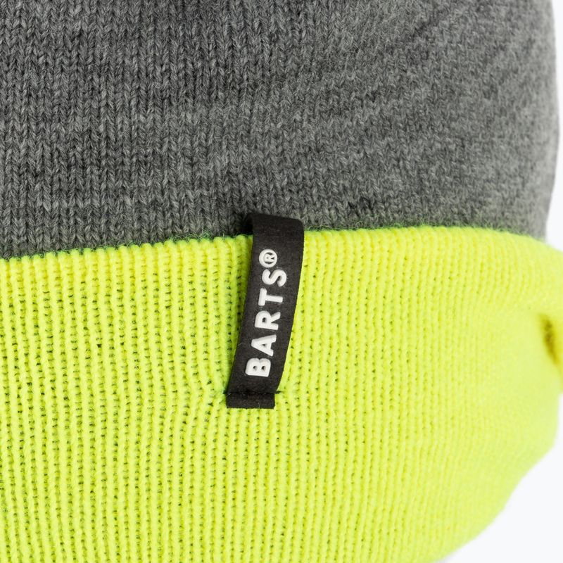 Gyermek téli sapka BARTS Eclipse fluorescent yellow 5