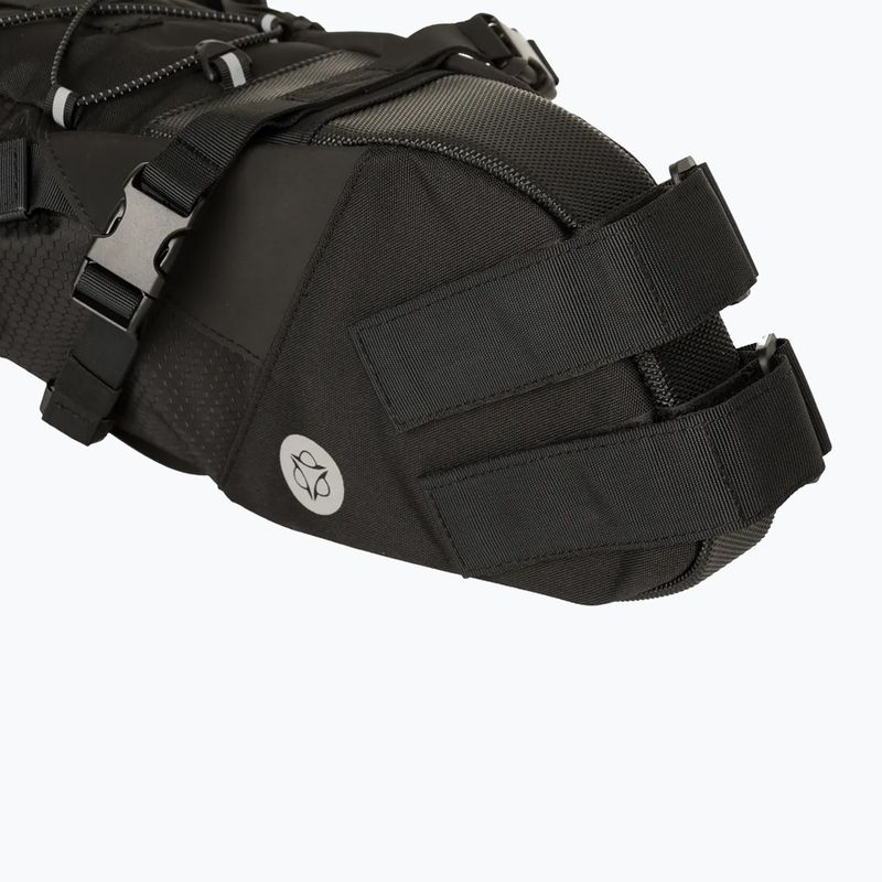 AGU Venture Seat-Pack nyereg alatti kerékpáros táska 10 l fekete 2