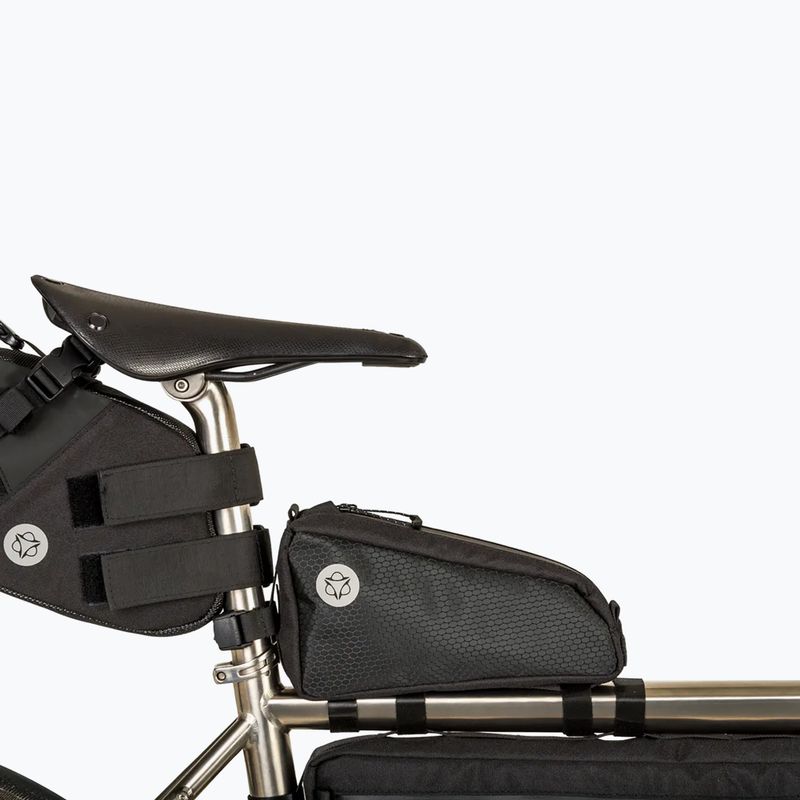 AGU Venture Top-Tube Kerékpártáska 0,7 l fekete 5