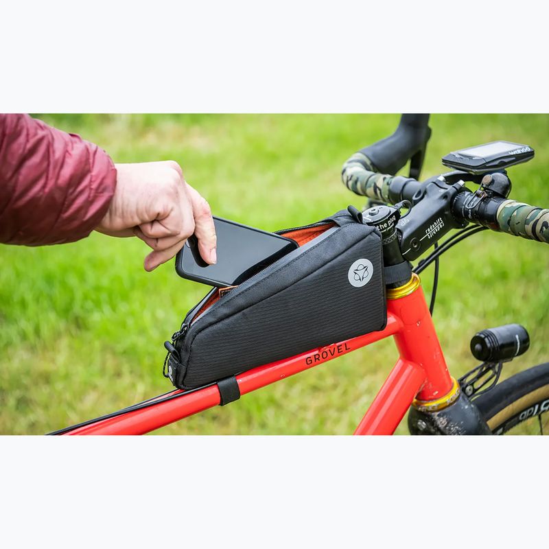 AGU Venture Top-Tube Kerékpártáska 0,7 l fekete 7