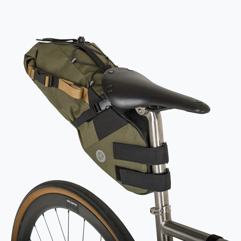 AGU Venture Seat-Pack 10 l seregzöld, nyereg alatti kerékpáros táska 3