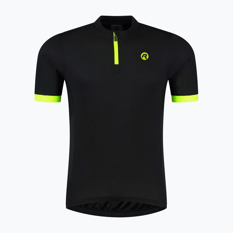 Férfi kerékpáros póló Rogelli Perugia 2.0 black/fluor 3