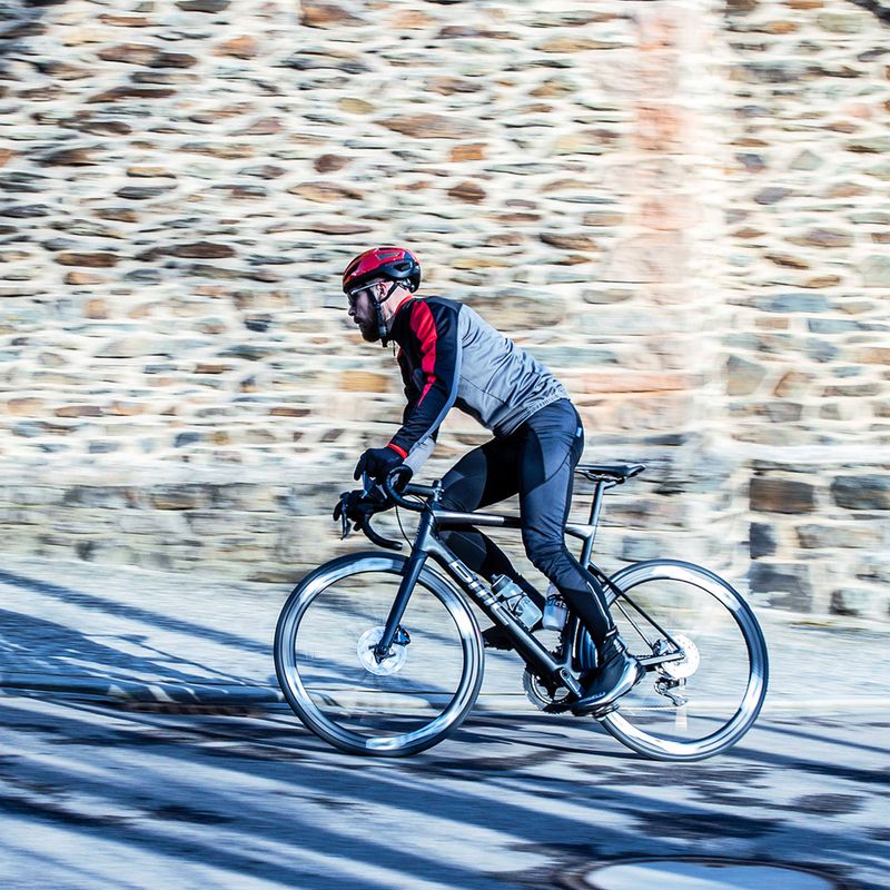 Férfi kerékpáros nadrág Rogelli Artico Bib Tight black 6