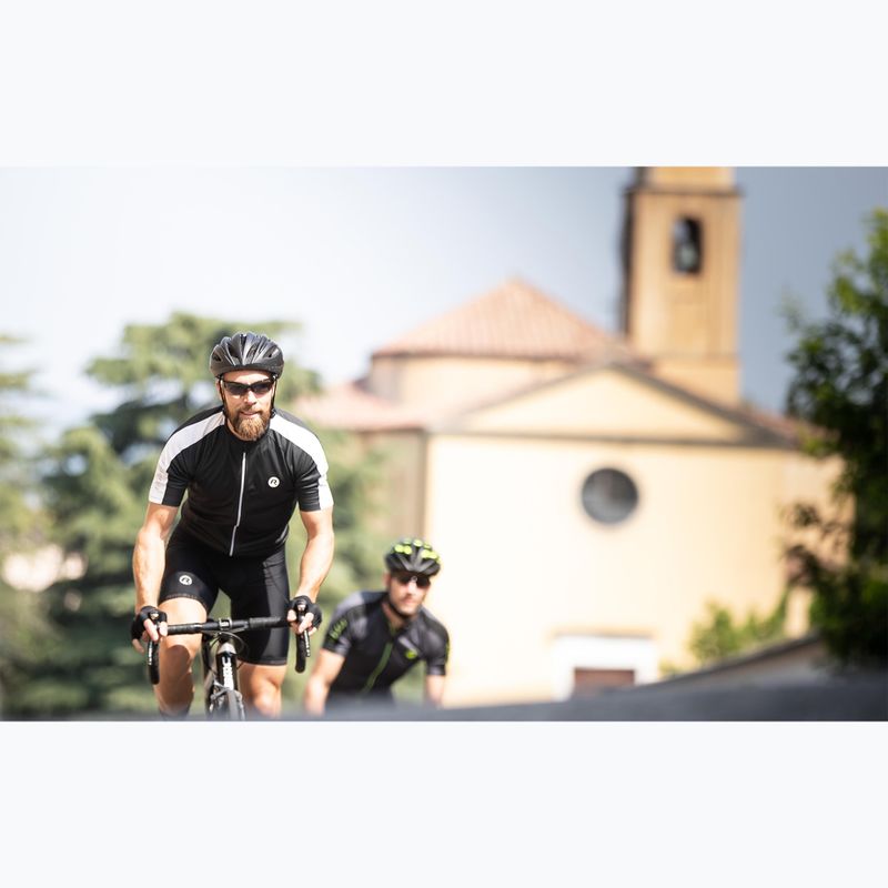 Rogelli Explore férfi kerékpáros mez fekete / fehér 8