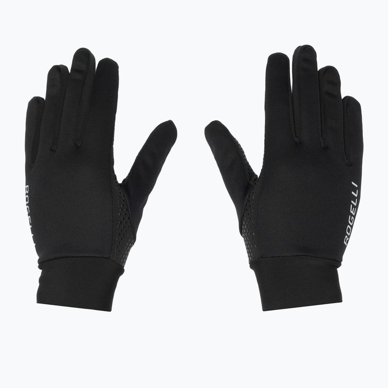 Női kerékpáros kesztyű Rogelli Laval Mid Season LW Windproof black 2