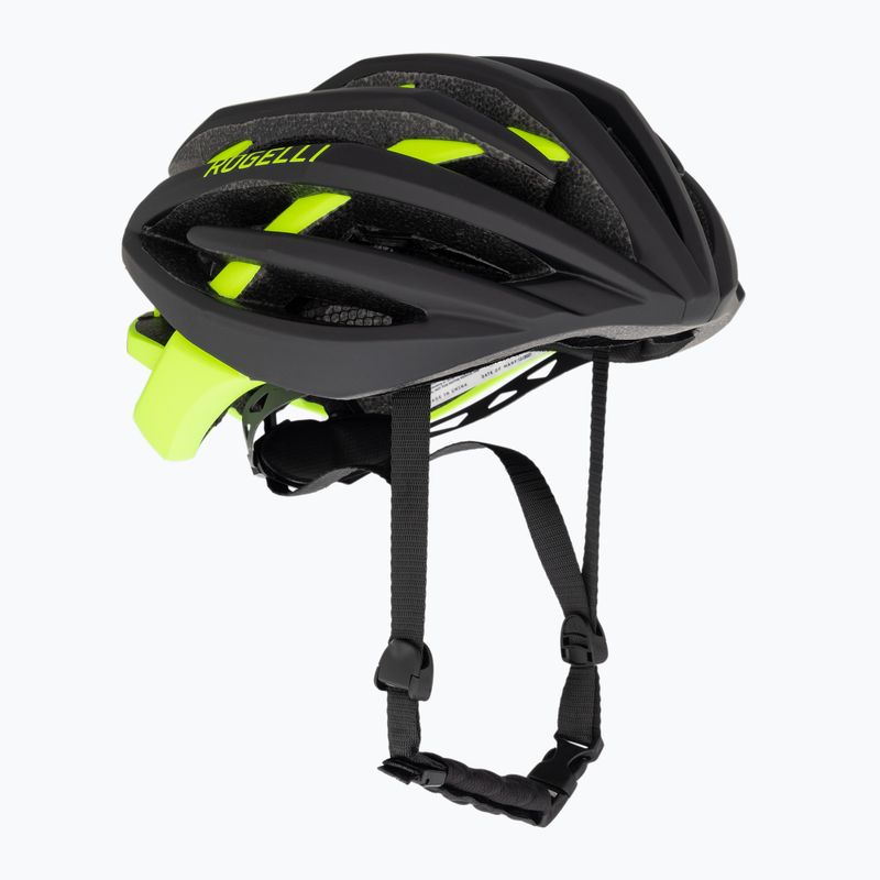 Kerékpáros sisak Rogelli Tecta black/fluor