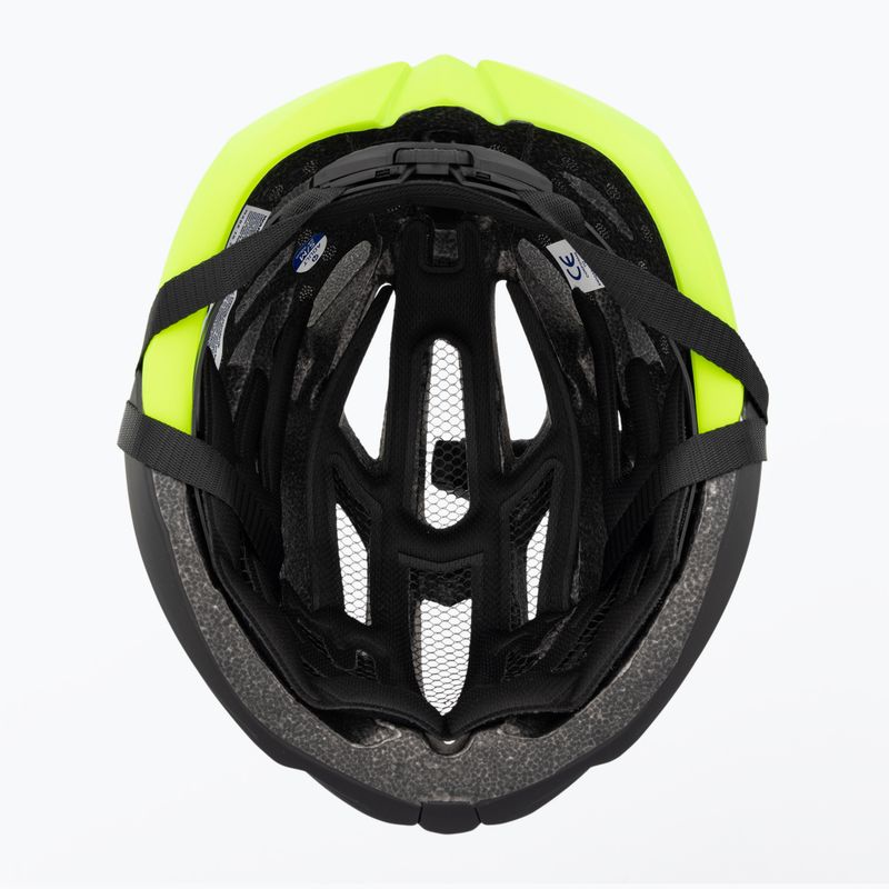 Kerékpáros sisak Rogelli Tecta black/fluor 5