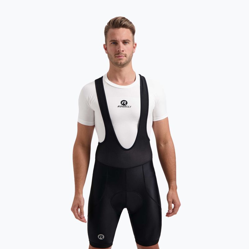 Férfi kerékpáros nadrág Rogelli Core Bib Short black