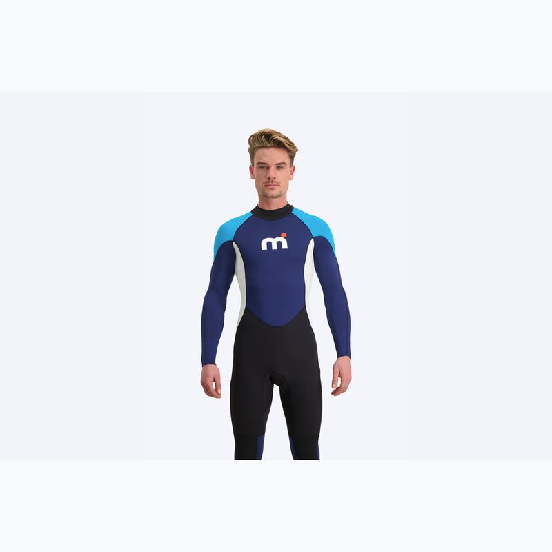 Férfi Mistral Full Suit 3/2 fekete búvárruha 2