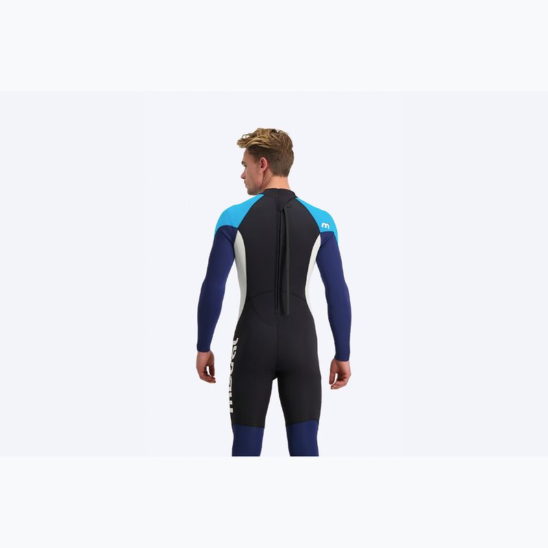 Férfi Mistral Full Suit 3/2 fekete búvárruha 3