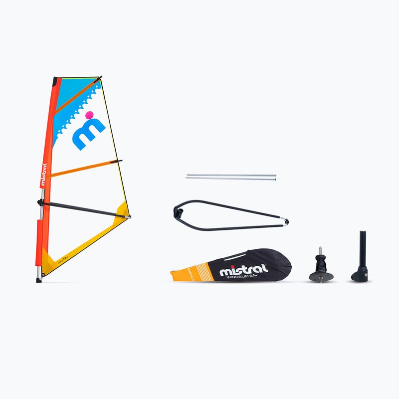 WindSUP Mistral Surf Rig Complete with 3.0 Sail Monofilm multicolor 2