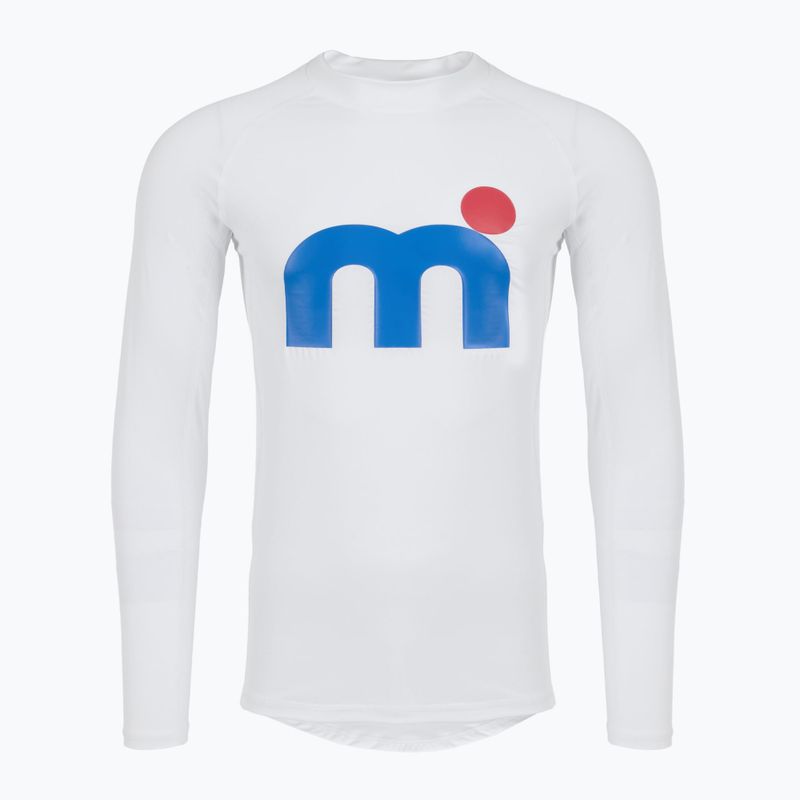 Férfi úszópóló Mistral Orlando Lycra white