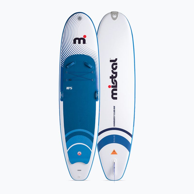 SUP deszka Mistral Sunburst Club Air 10'5  blue/white 2