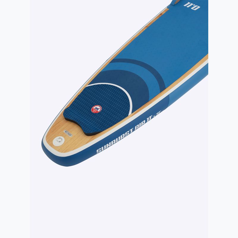 SUP deszka Mistral Sunburst Air 11'0 Wood blue/white 8