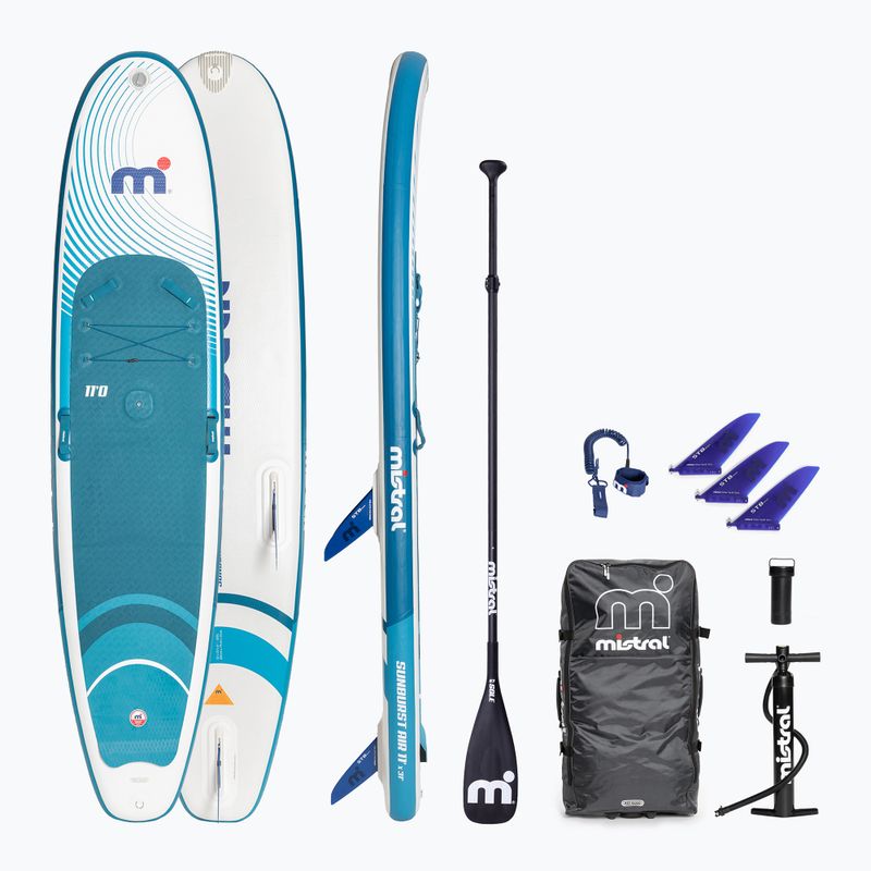 SUP deszka Mistral Sunburst Air 11'0 blue/white