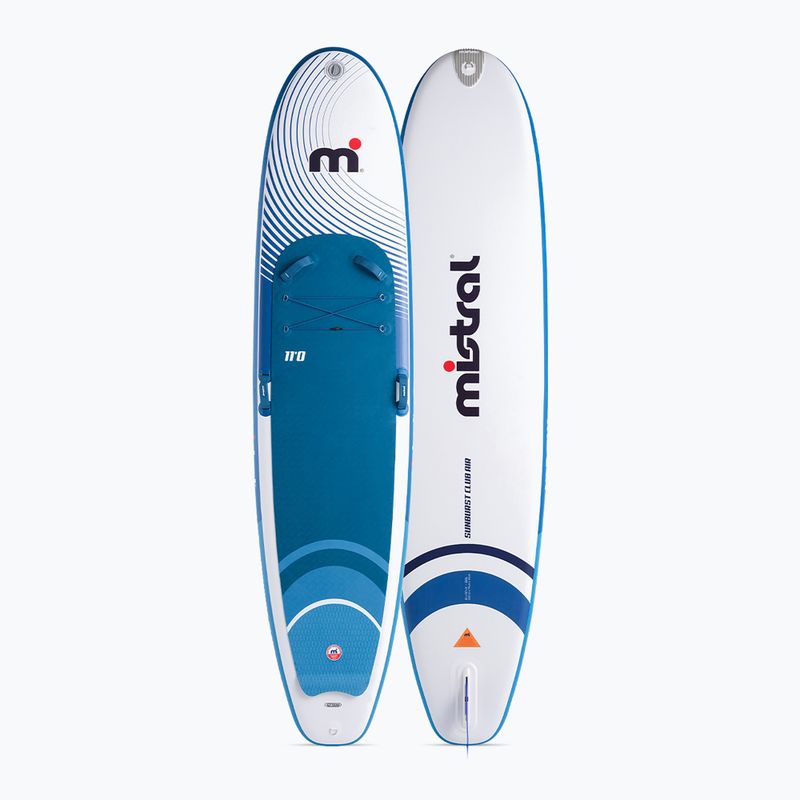SUP deszka Mistral Sunburst Club Air 11'0 blue/white 2