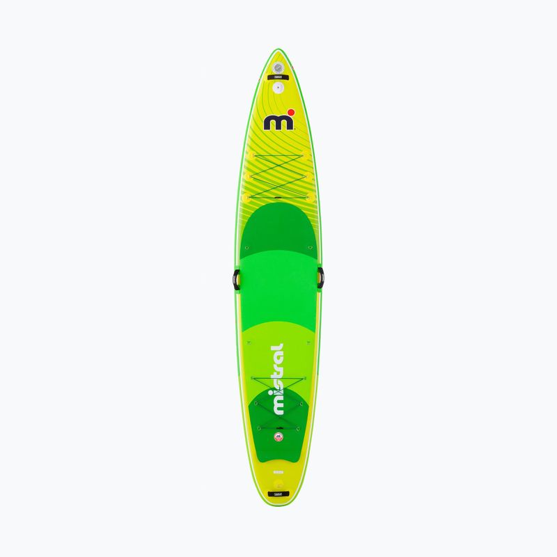 SUP deszka Mistral Adventurist Air 12ʼ6" x 30 (V2) green/yellow 2