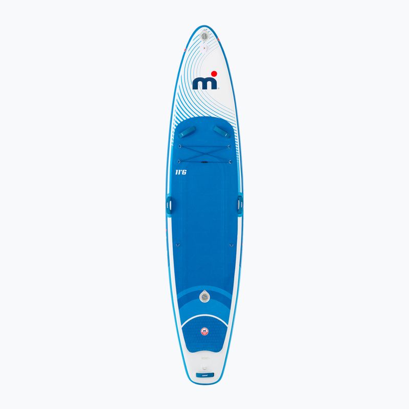 SUP deszka Mistral Sunburst Double Club 11'6" fehér/kék 2