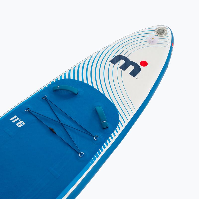 SUP deszka Mistral Sunburst Double Club 11'6" fehér/kék 5