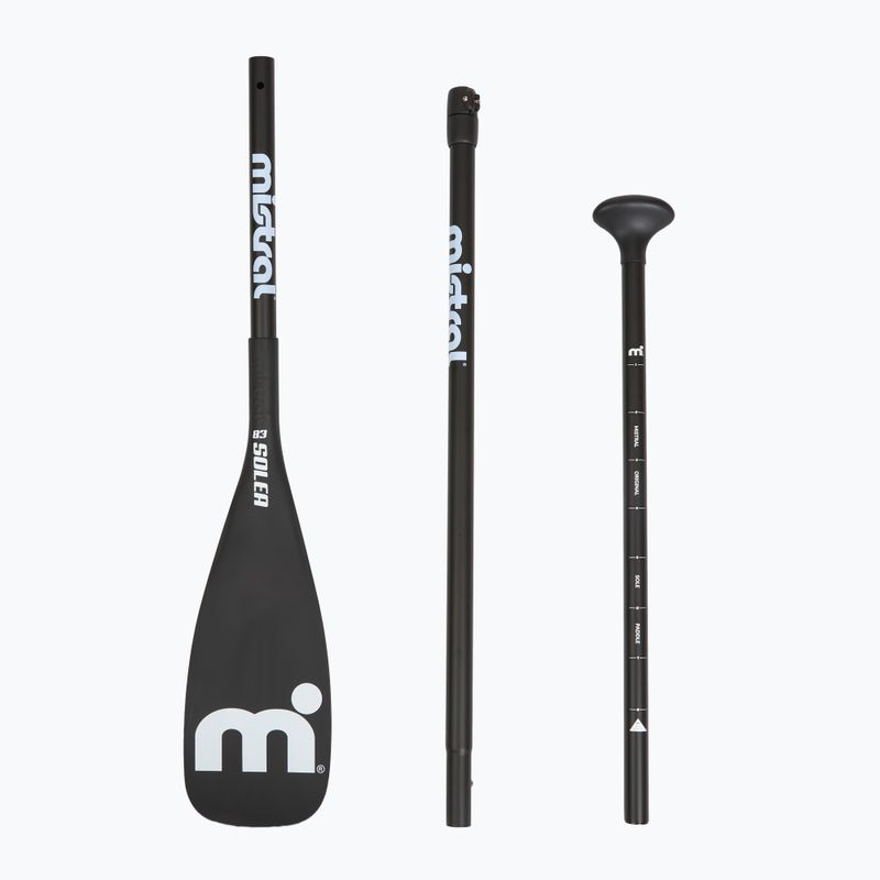 Evező SUP 3-częściowe Mistral Solea Alu black 3