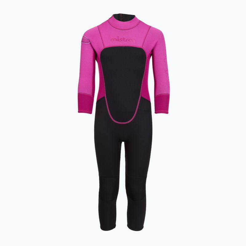 Gyerek úszóruha Mistral Breeze 76 2,5/2mm Kids Suit black/pink 2