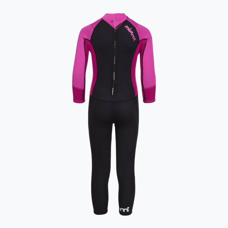 Gyerek úszóruha Mistral Breeze 76 2,5/2mm Kids Suit black/pink 3