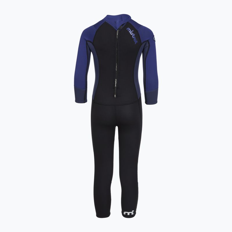 Gyerek úszóruha Mistral Breeze 76 2,5/2mm Kids Suit black/blue 3