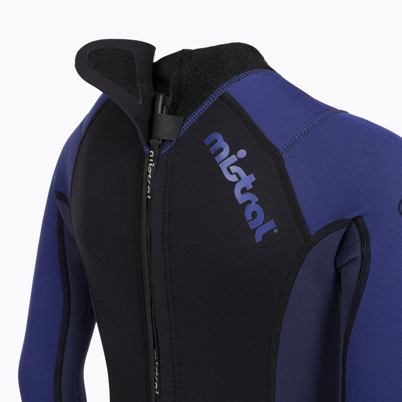 Gyerek úszóruha Mistral Breeze 76 2,5/2mm Kids Suit black/blue 6