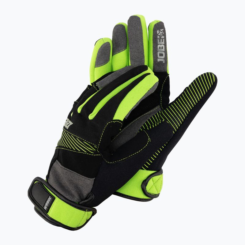 JOBE Suction férfi wakeboarding kesztyű fekete és zöld 340021001