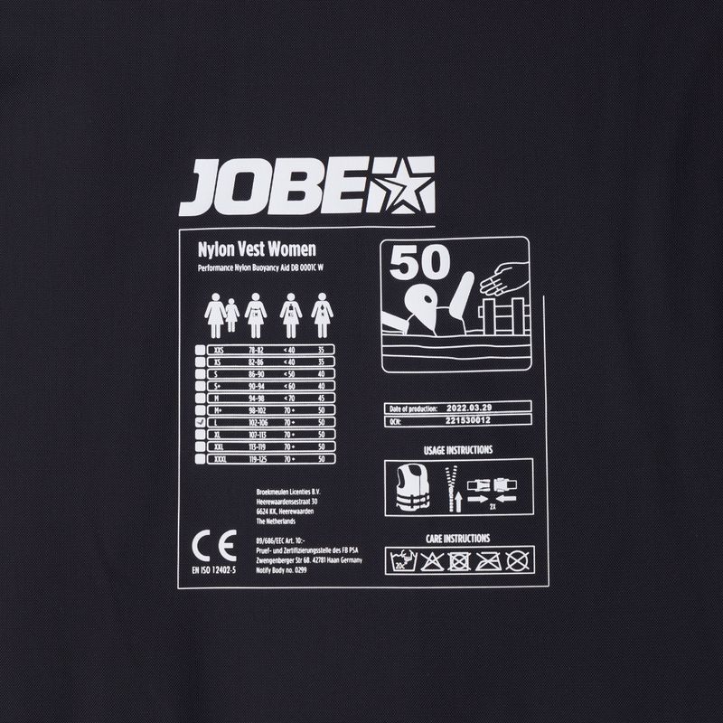 JOBE Nylon mentőmellény szürkészöld 244821001 5
