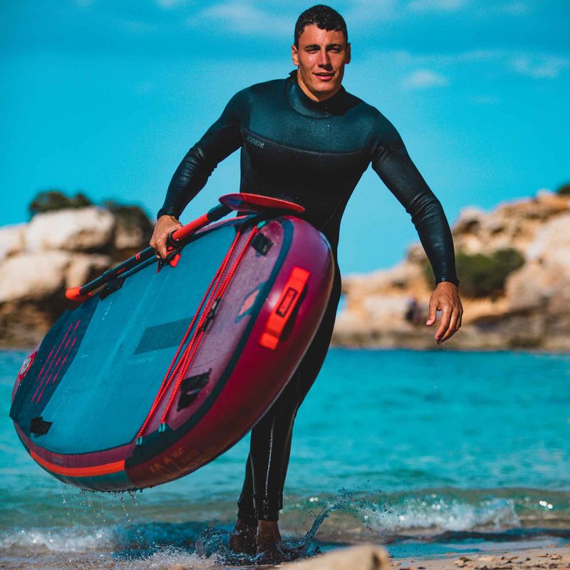 Férfi JOBE Yukon Fullsuit Backzip 4/3mm fekete 303522004-2XL 5