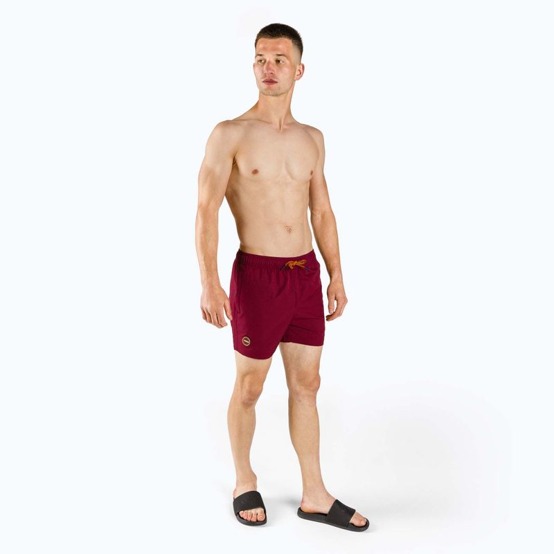 Férfi JOBE úszónadrág bordó 314022001-L 2