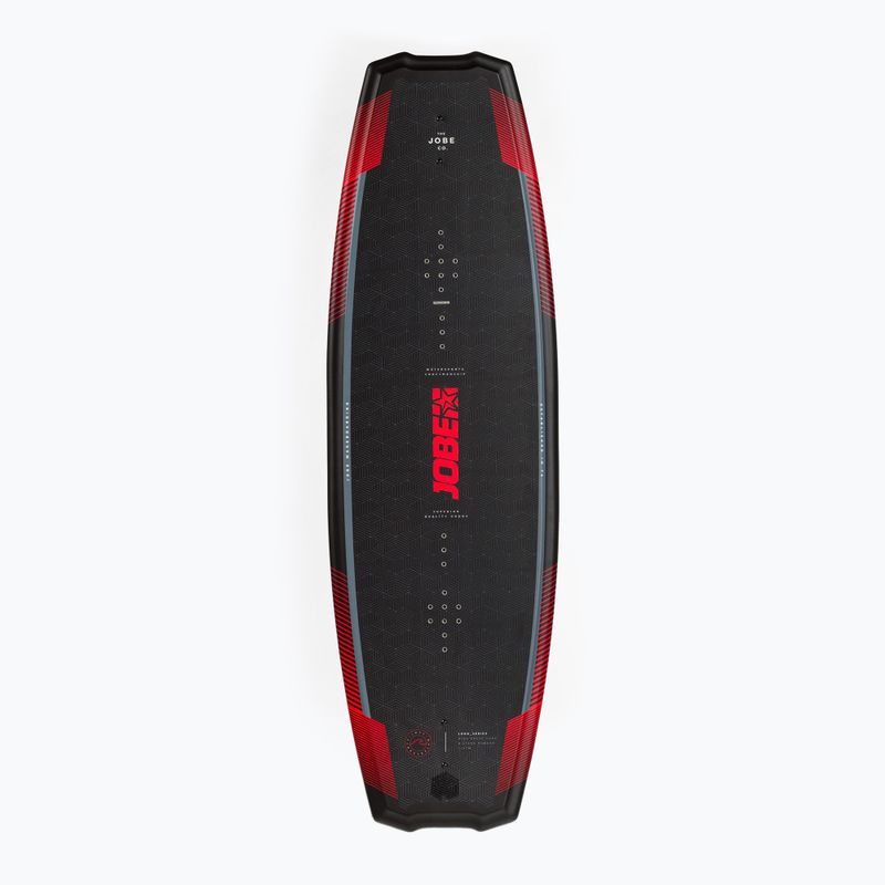 JOBE Wakeboard Kit Logo Wakeboard 138 és kötés egység szett fekete/piros 278822008 3