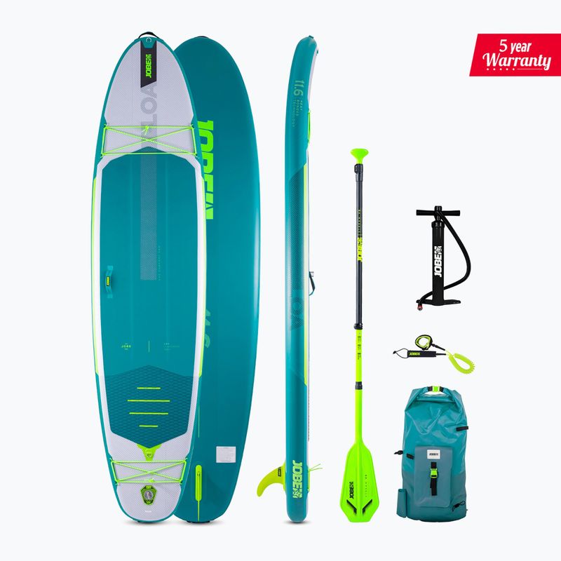 JOBE SUP deszka Loa 11'6" csomag zöld 486423014