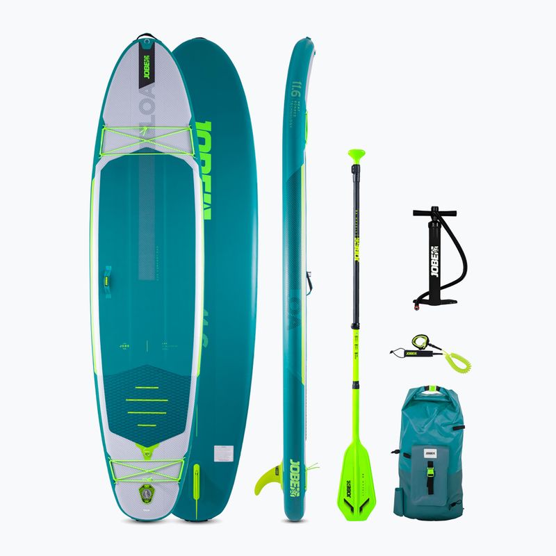 JOBE SUP deszka Loa 11'6" csomag zöld 486423014