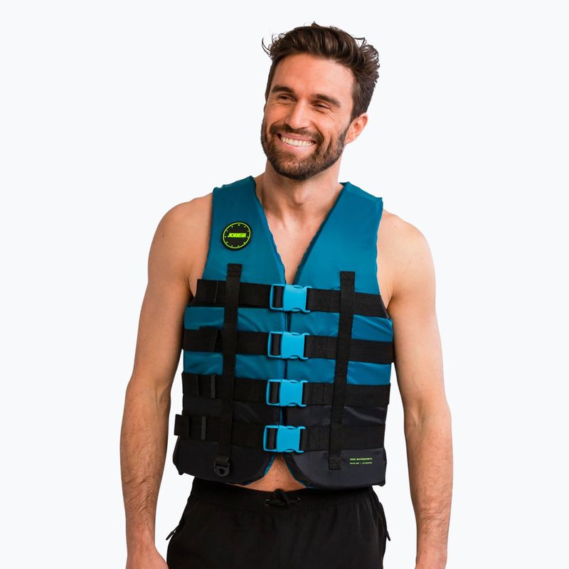 JOBE 4 Buckle teáskék biztonsági mellény