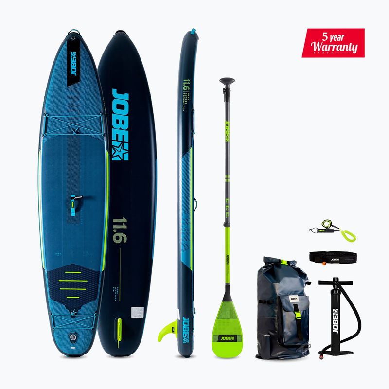 SUP deszka JOBE Aero Duna Package 11'6" acél kék