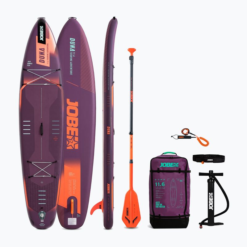 JOBE Aero Duna SUP Board csomag 11'6" naplemente lila 3
