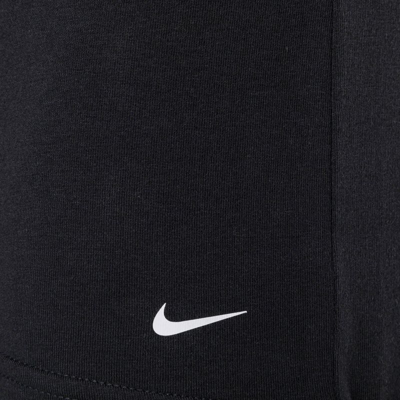 Férfi edzőpóló Nike Everyday Cotton Stretch Crew Neck SS 2Pk 100 fekete 3