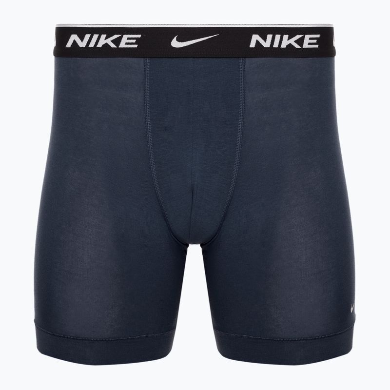 Nike Everyday Cotton Stretch férfi boxeralsó 3 pár obszidián/game royal/fekete 2