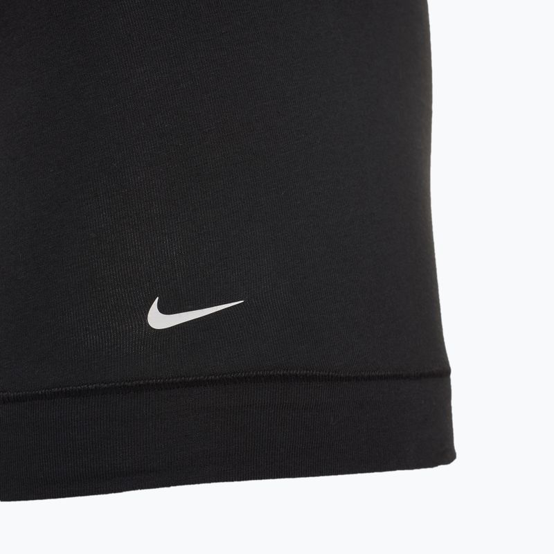 Férfi boxeralsó Nike Everyday Cotton Stretch Trunk 3 pár fehér/szürke heather/fekete 6