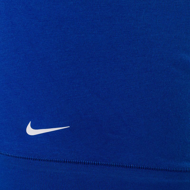 Férfi boxeralsó Nike Everyday Cotton Stretch Trunk 2Pk IEV obszidián/királyi játék 4