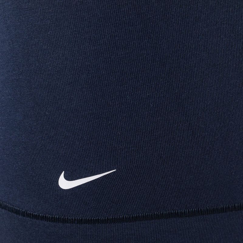 Férfi boxeralsó Nike Everyday Cotton Stretch Trunk 2Pk IEV obszidián/királyi játék 7