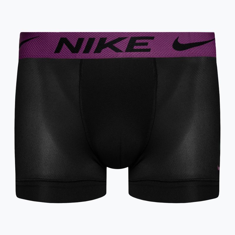 Nike Dri-FIT Cotton Trunk 3 db férfi boxeralsó fuxia/yellow/turquoise 4