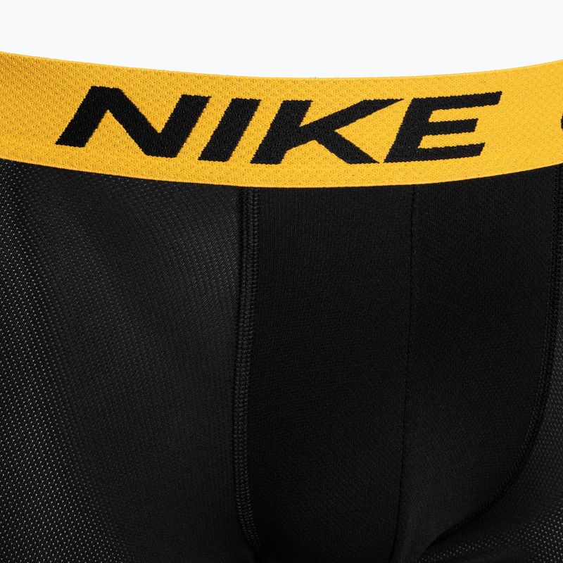 Nike Dri-FIT Cotton Trunk 3 db férfi boxeralsó fuxia/yellow/turquoise 6