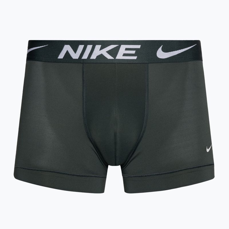 Nike Dri-Fit Essential Micro Trunk boxeralsó 3 db férfi boxeralsó grey/light/orange 3