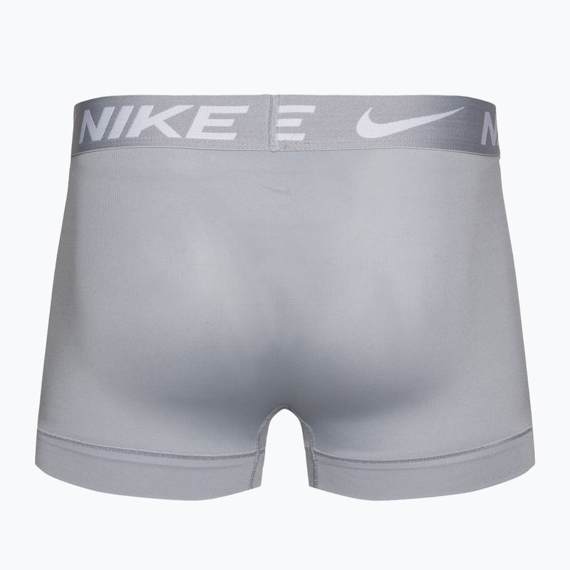Nike Dri-Fit Essential Micro Trunk boxeralsó 3 db férfi boxeralsó grey/light/orange 5