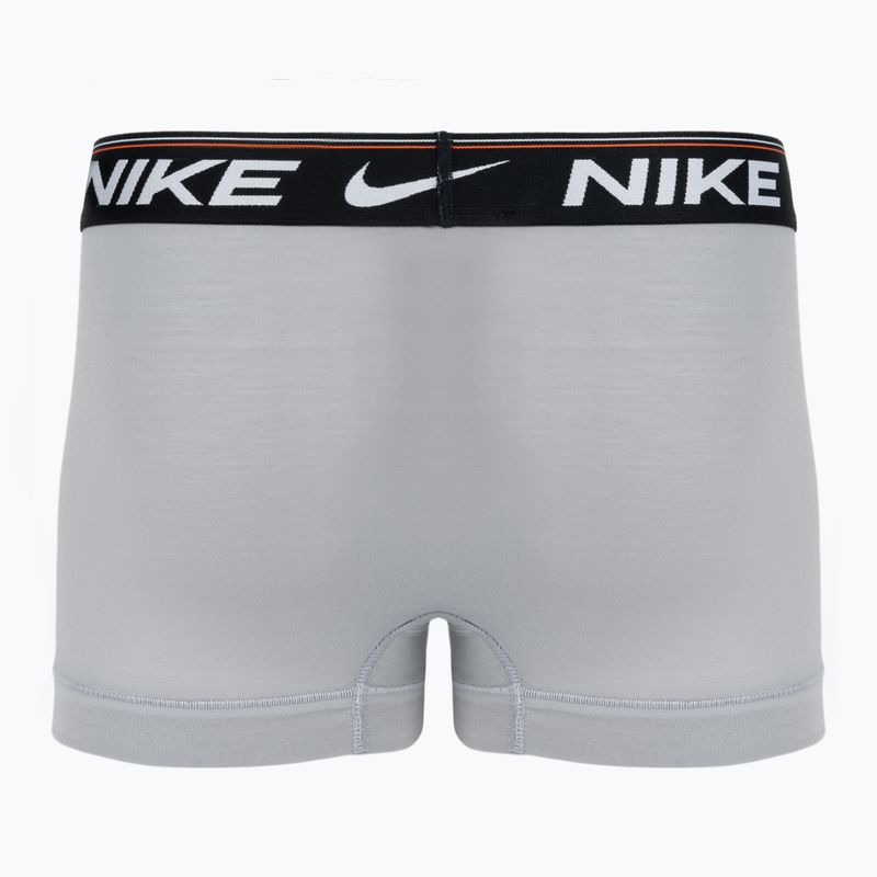 Nike Dri-FIT Ultra Comfort Trunk 3 db férfi boxeralsó grey/orange 3